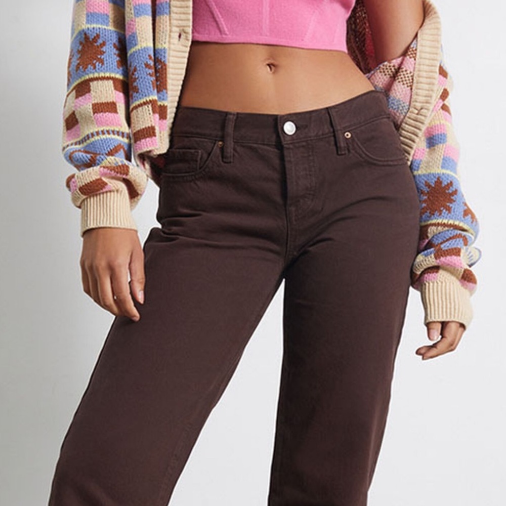 PACSUN BROWN JEANS